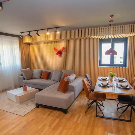 Stylish Two Bedroom At Ljubovic-hill Park Apartment Podgorica